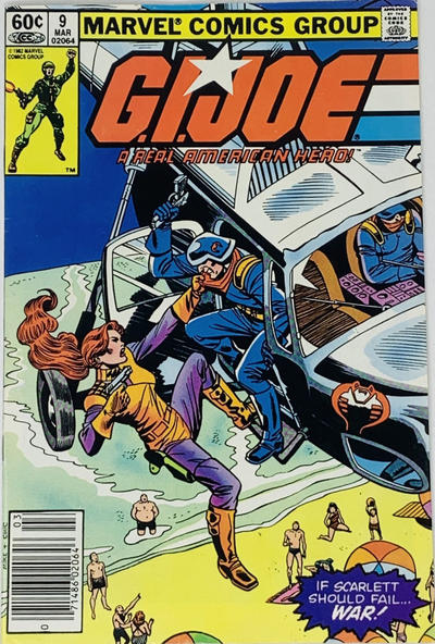 G.I. Joe, A Real American Hero #9 [Newsstand]-Fine (5.5 – 7)