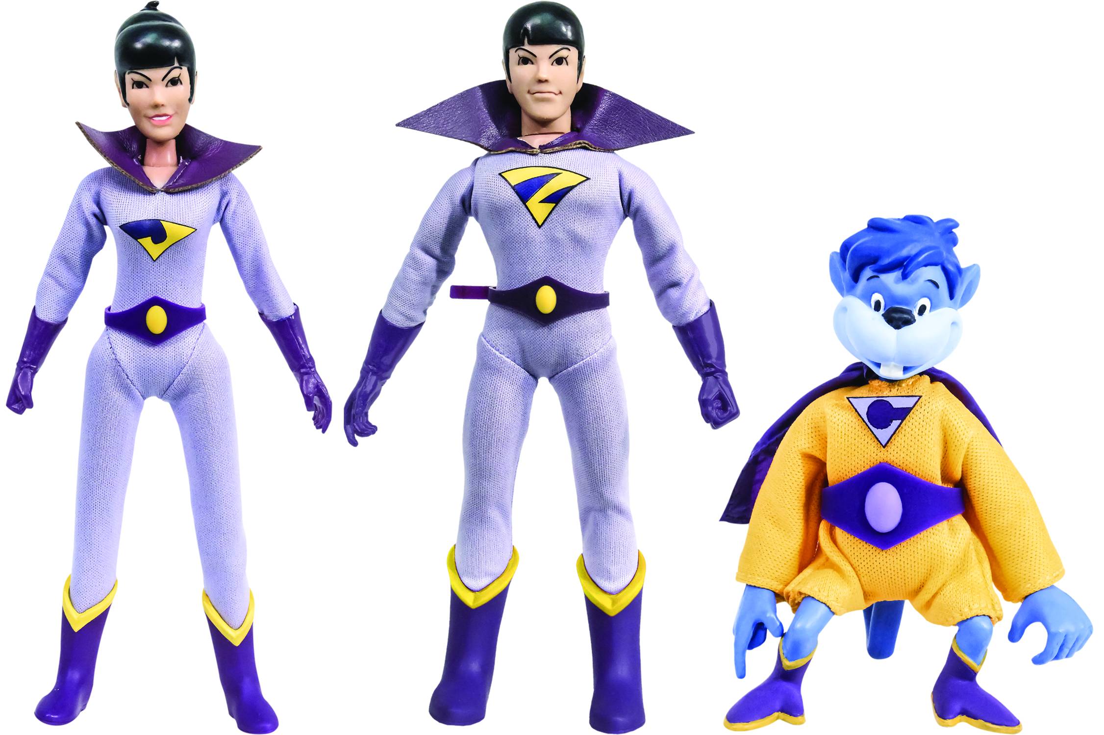 DC Superfriends Retro Wonder Twins & Gleek Action Figure Case