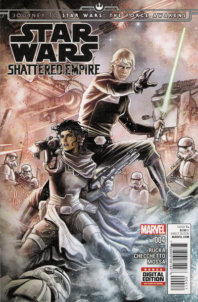 Journey To Star Wars: The Force Awakens - Shattered Empire #4 [Marco Checchetto Cover-Near Mint (9.2