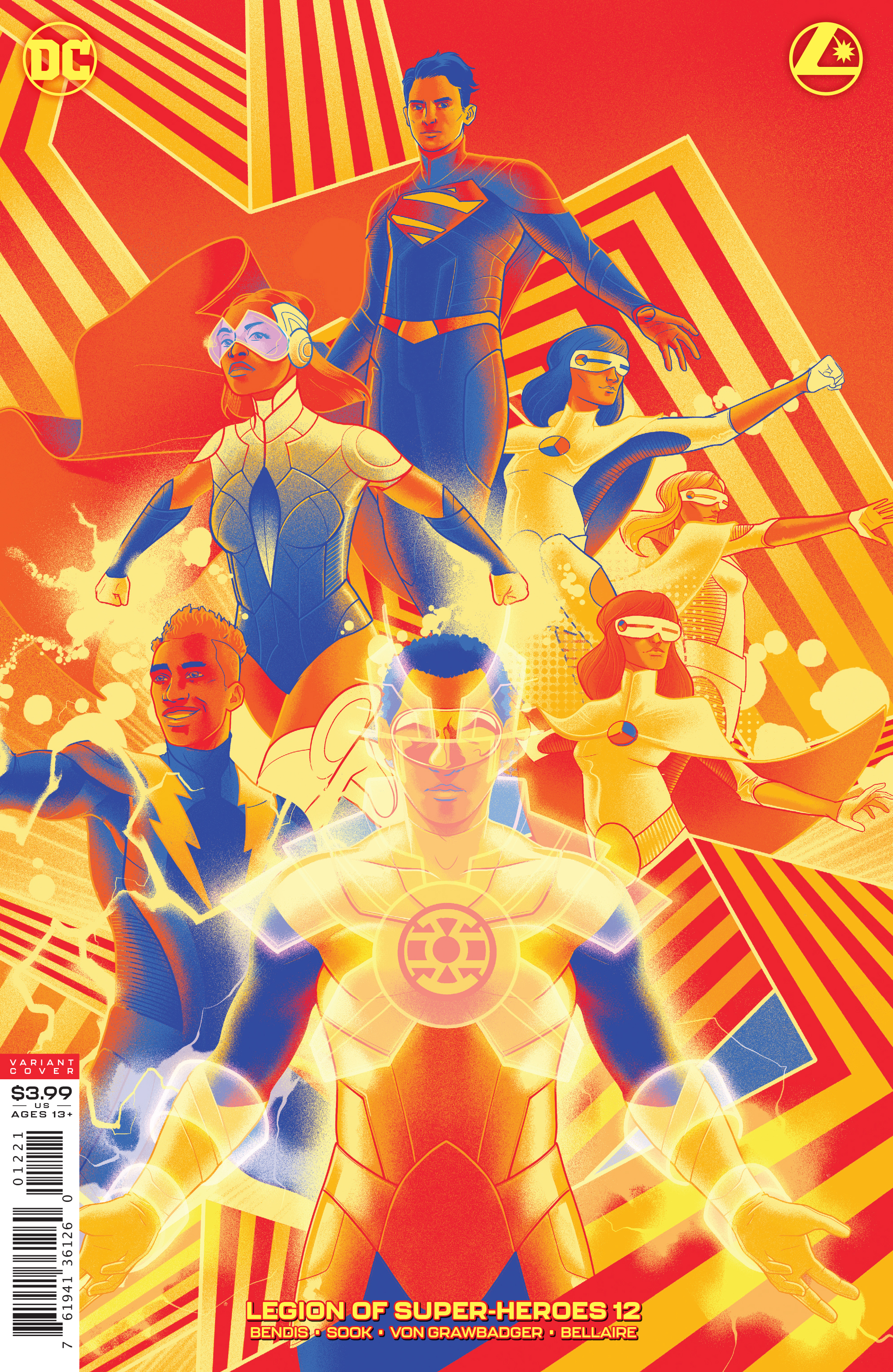 Legion of Super-Heroes #12 Cover B Matt Taylor Variant (2019)