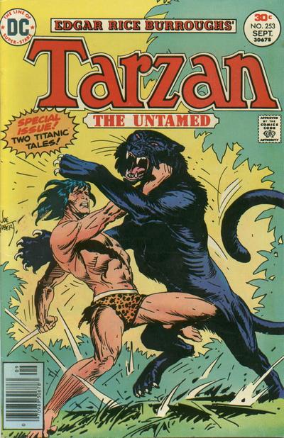 Tarzan #253-Very Fine (7.5 – 9)