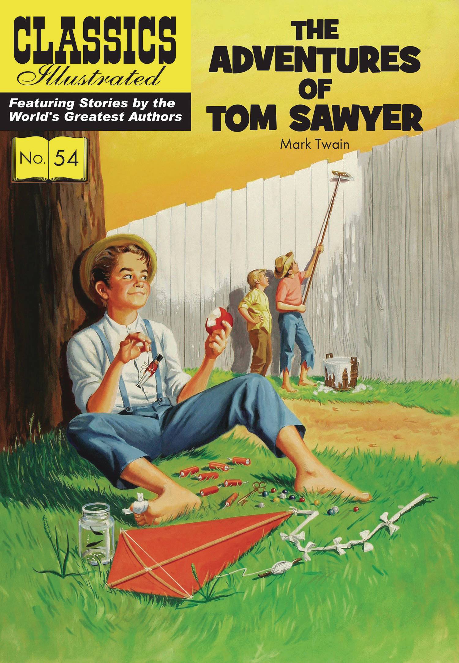 Classic Illustrated Graphic Novel Adventure Tom Sawyer