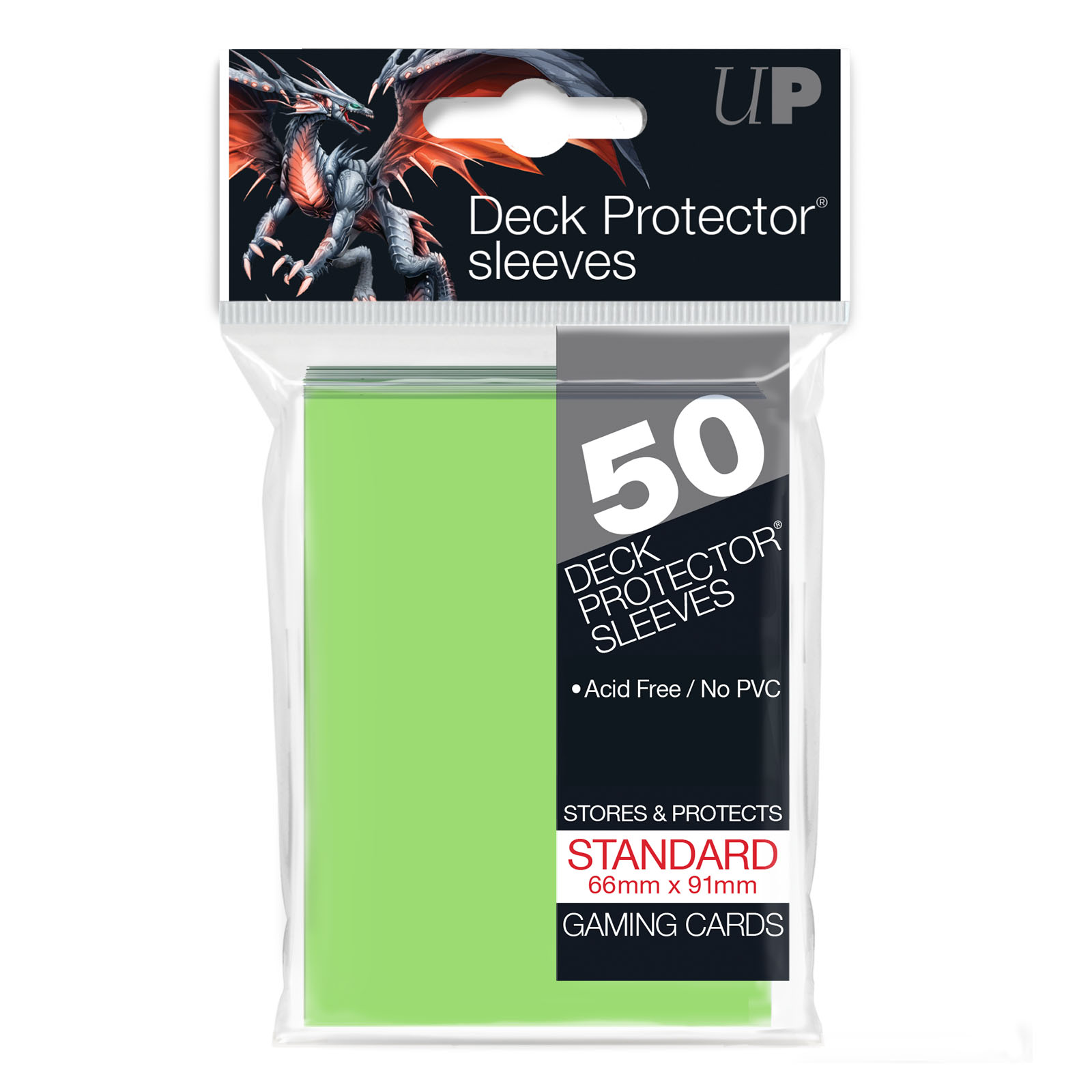 Ultra Pro: Deck Protector Sleeves - Lime Green Standard 50ct
