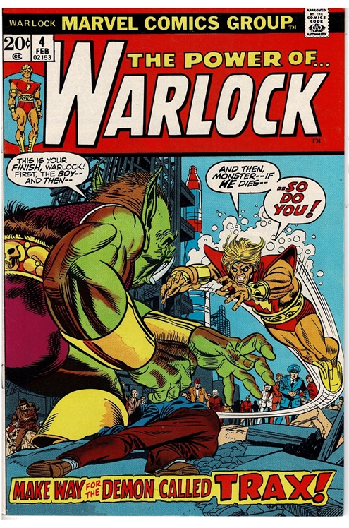Warlock #4 [Regular Edition] - Fn/Vf 