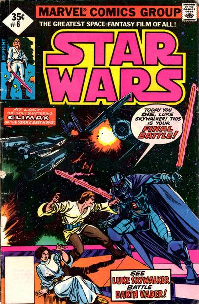 Star Wars #6 [Whitman Reprint Edition] - Vg/Fn 5.0