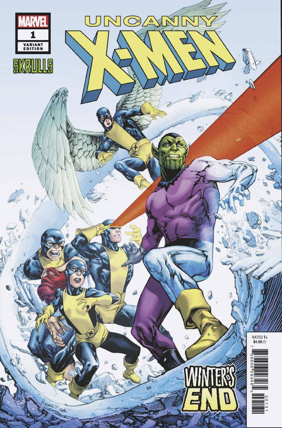 Uncanny X-Men Winters End #1 Raney Skrulls Variant