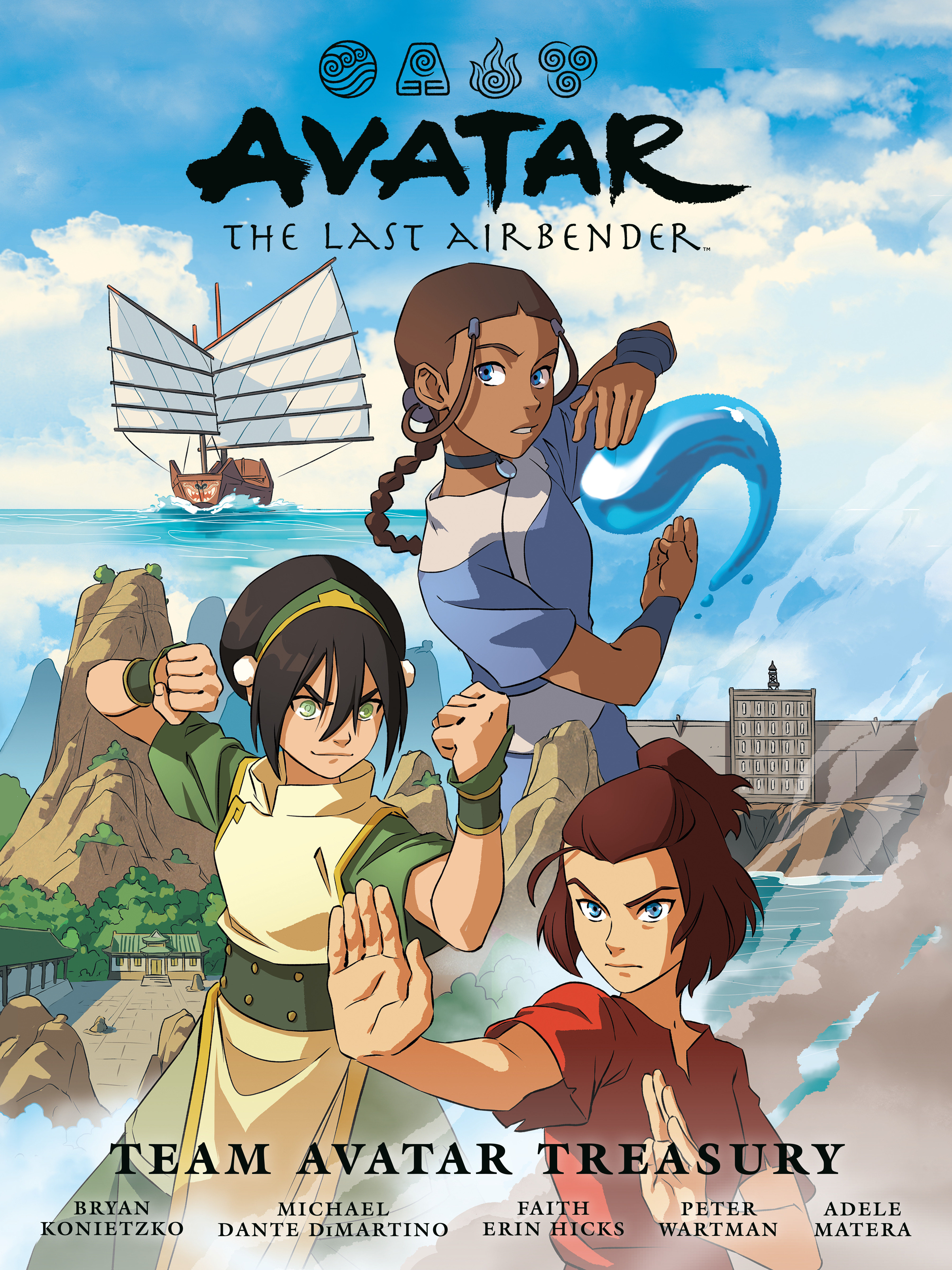 Avatar Last Airbender Hardcover Library Edition Volume 8 Team Avatar