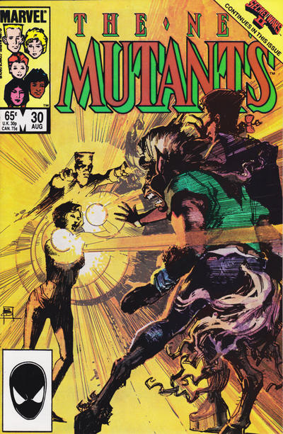 The New Mutants #30 [Direct]-Fine (5.5 – 7)