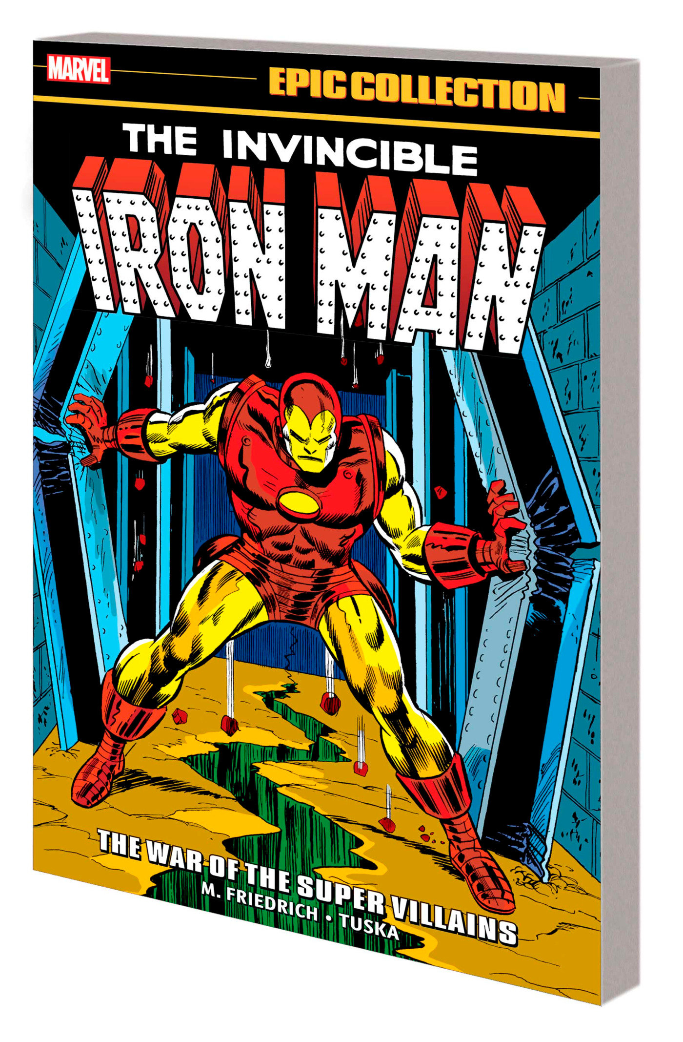 Iron Man Epic Collection Graphic Novel Volume 6 The War of the Super Villains
