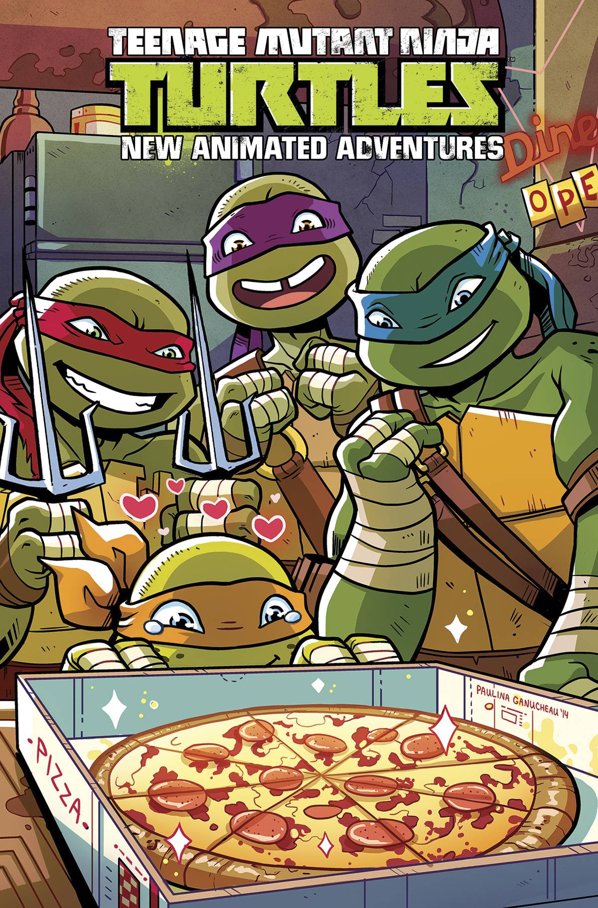Teenage Mutant Ninja Turtles New Animated Adventure Omnibus Graphic Novel Volume 2