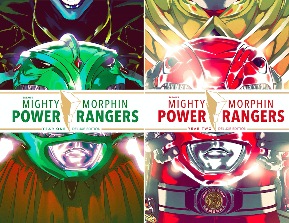 LCSD 2019 Mighty Morphin Power Rangers Year One & Two Hardcover Set