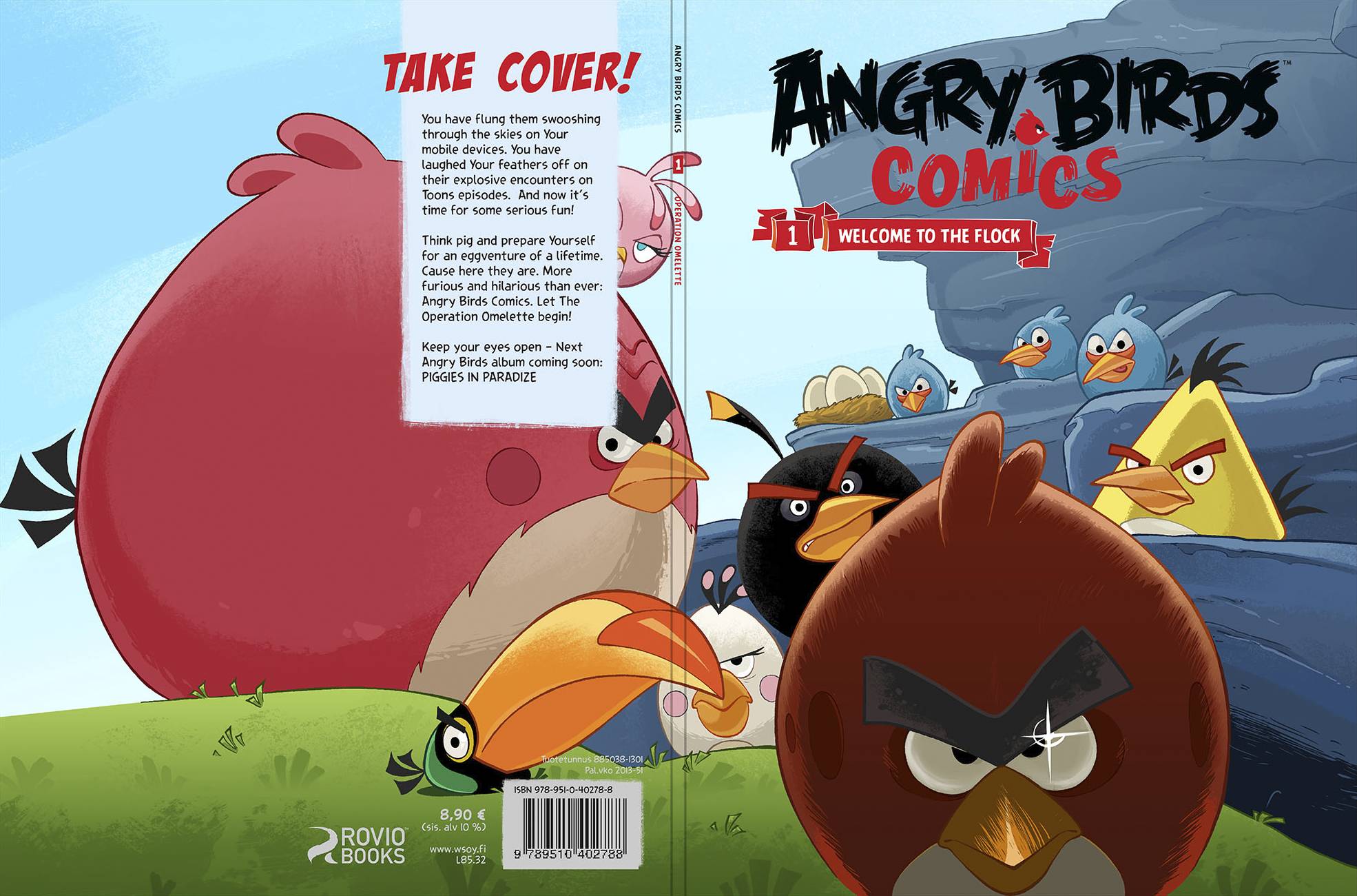 Angry Birds Comics Hardcover Volume 1 Welcome To the Flock