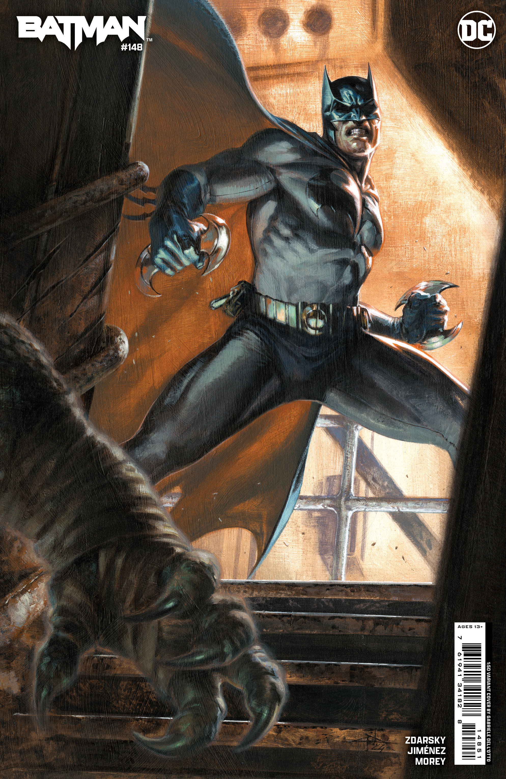 Batman #148 Cover F 1 for 50 Incentive Gabriele Dell Otto Card Stock Variant