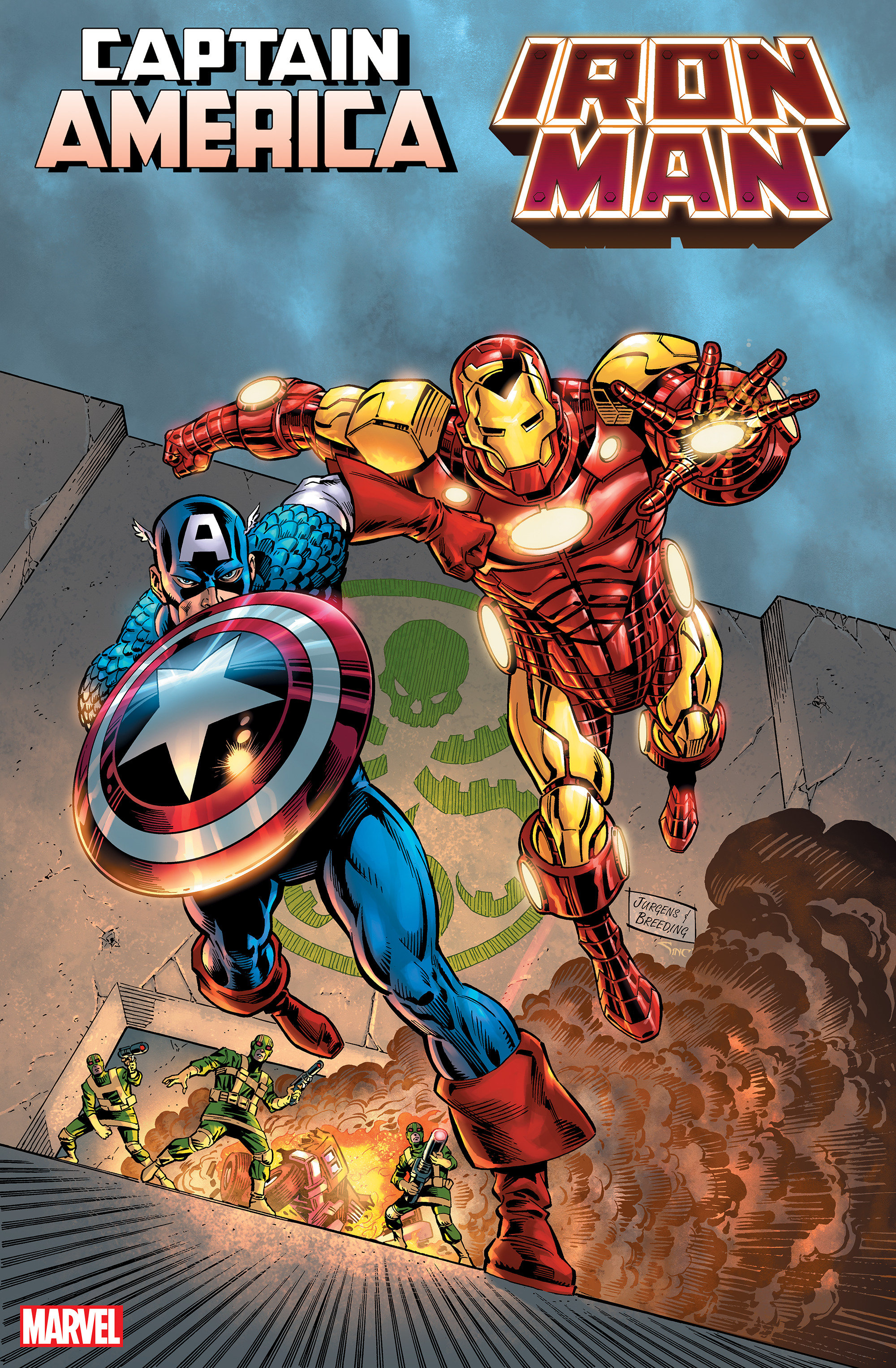 Captain America Iron Man #1 Jurgens Variant (Of 5)