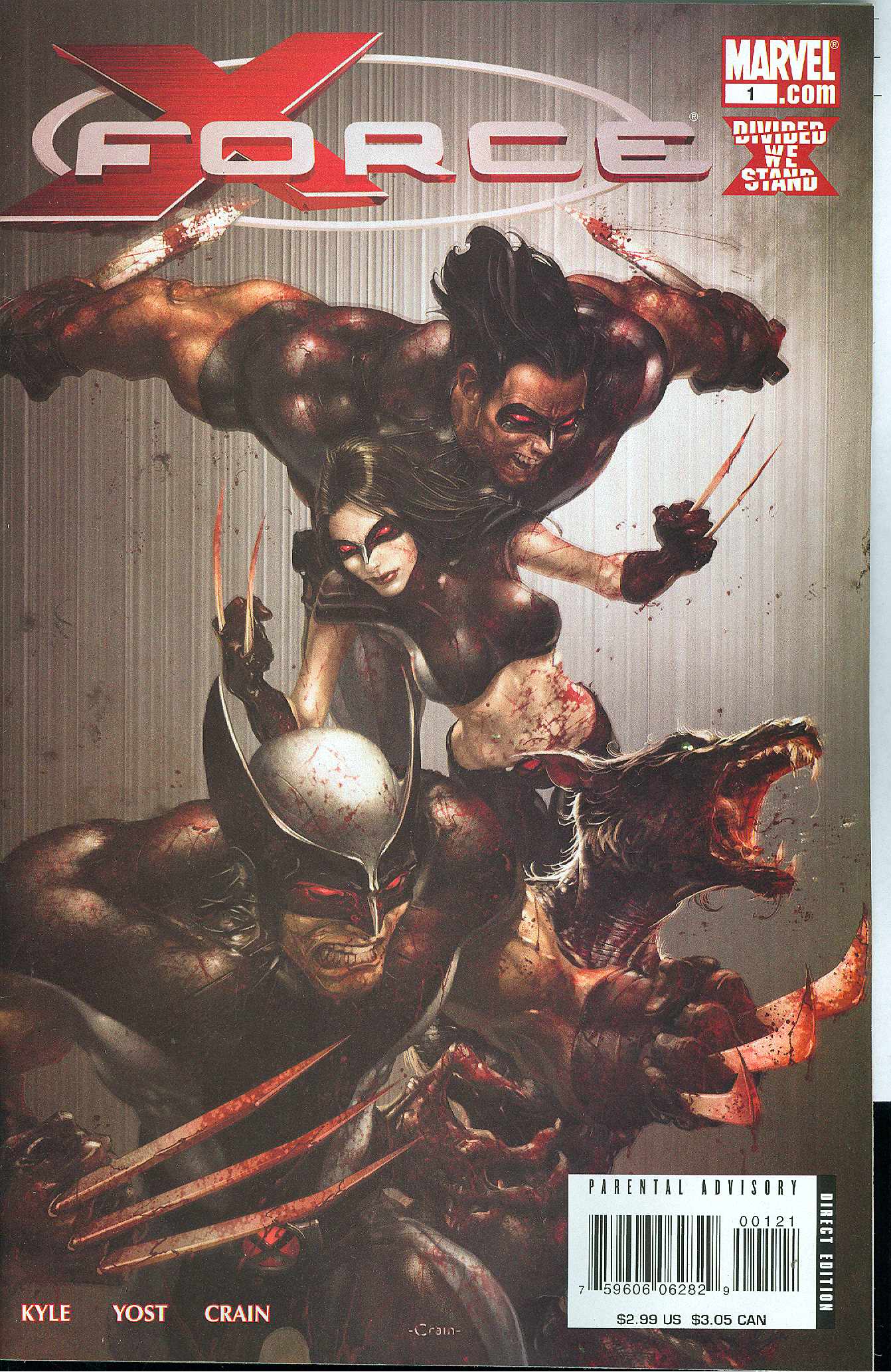 X-Force Bloody Variant #1 (2008)