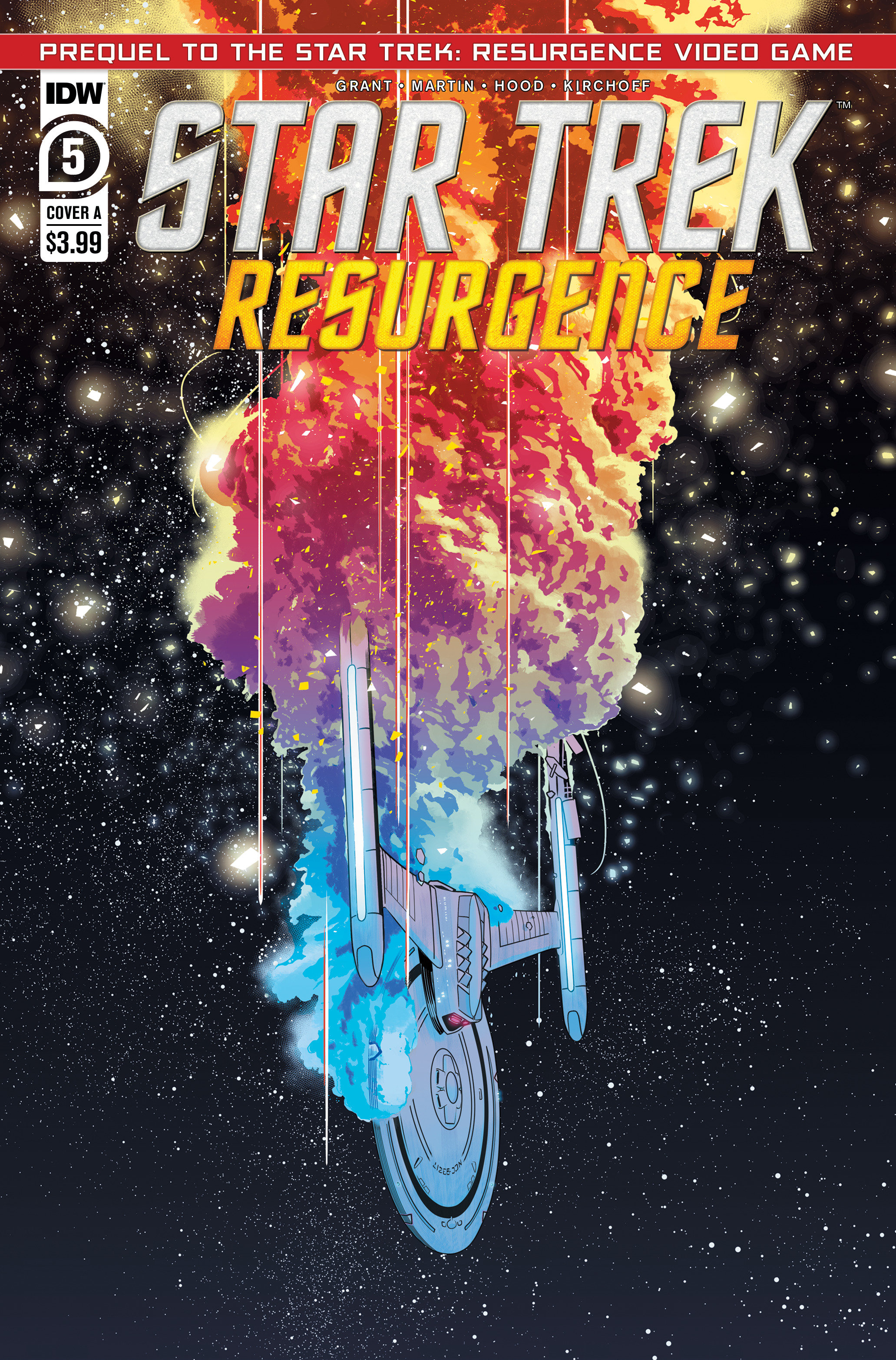 Star Trek Resurgence #5 Cover A Hood