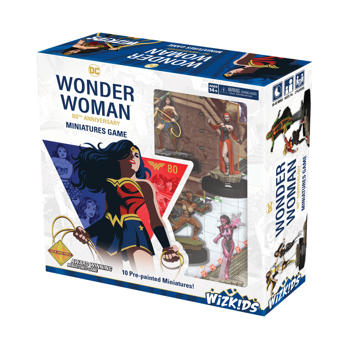 DC Comics Heroclix Battlegrounds Wonder Woman 80th Anniversary