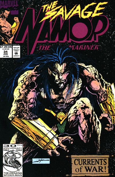 Namor, The Sub-Mariner #34 - Vf/Nm 9.0