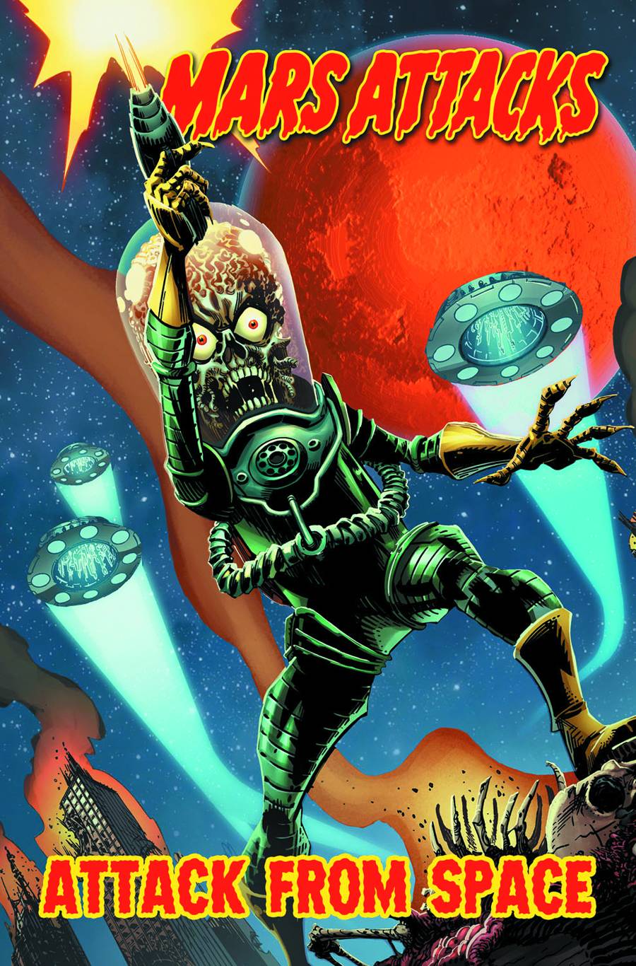 Mars Attacks Graphic Novel Volume 1 Attack From Space