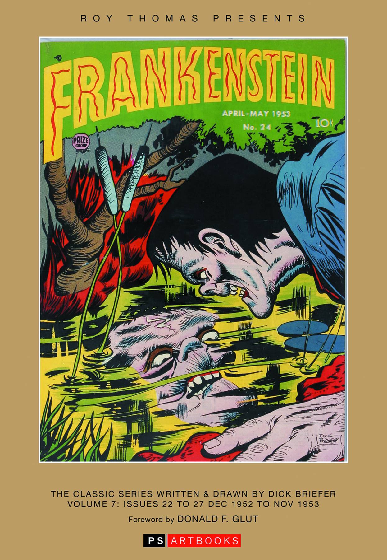 Roy Thomas Presents Briefer Frankenstein Hardcover 1952-53