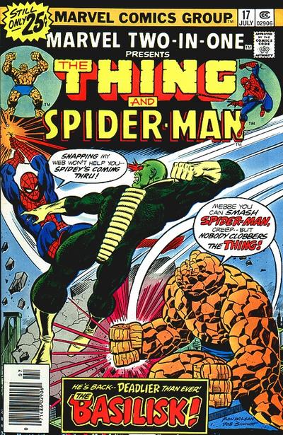 Marvel Two-In-One #17 [25¢] - Vg/Fn