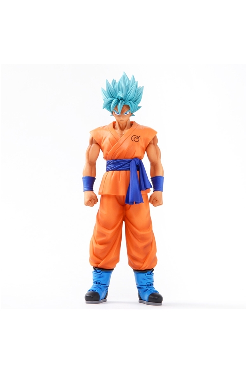 Banpresto 2015 Ssj Blue Goku Statue Pre-Owned