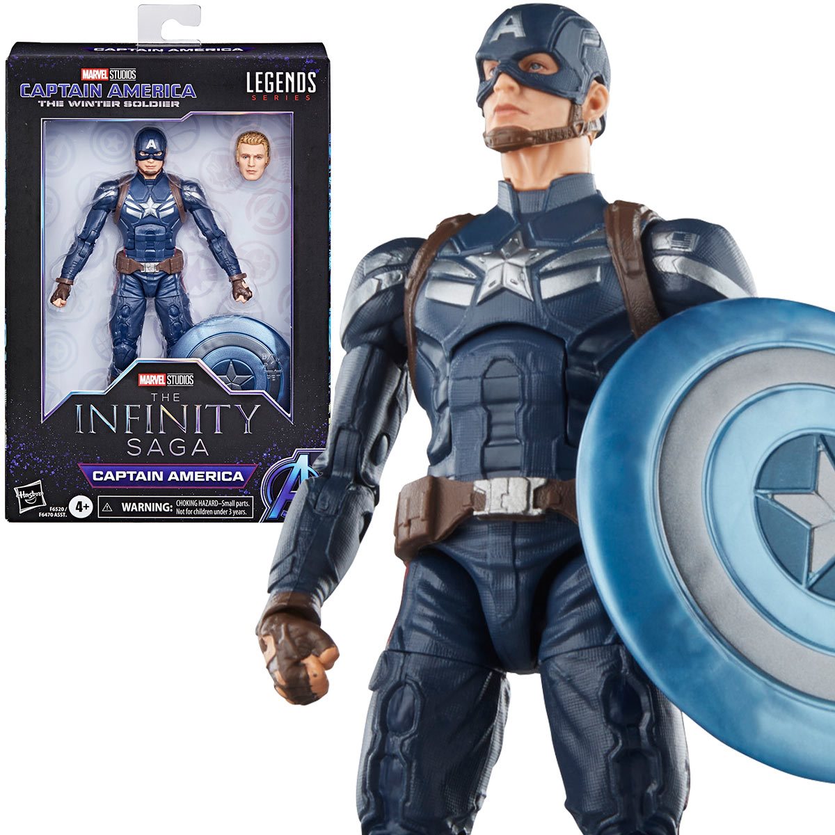 Avengers Legends Infinity Saga Captain America 6 Inch Action Figure