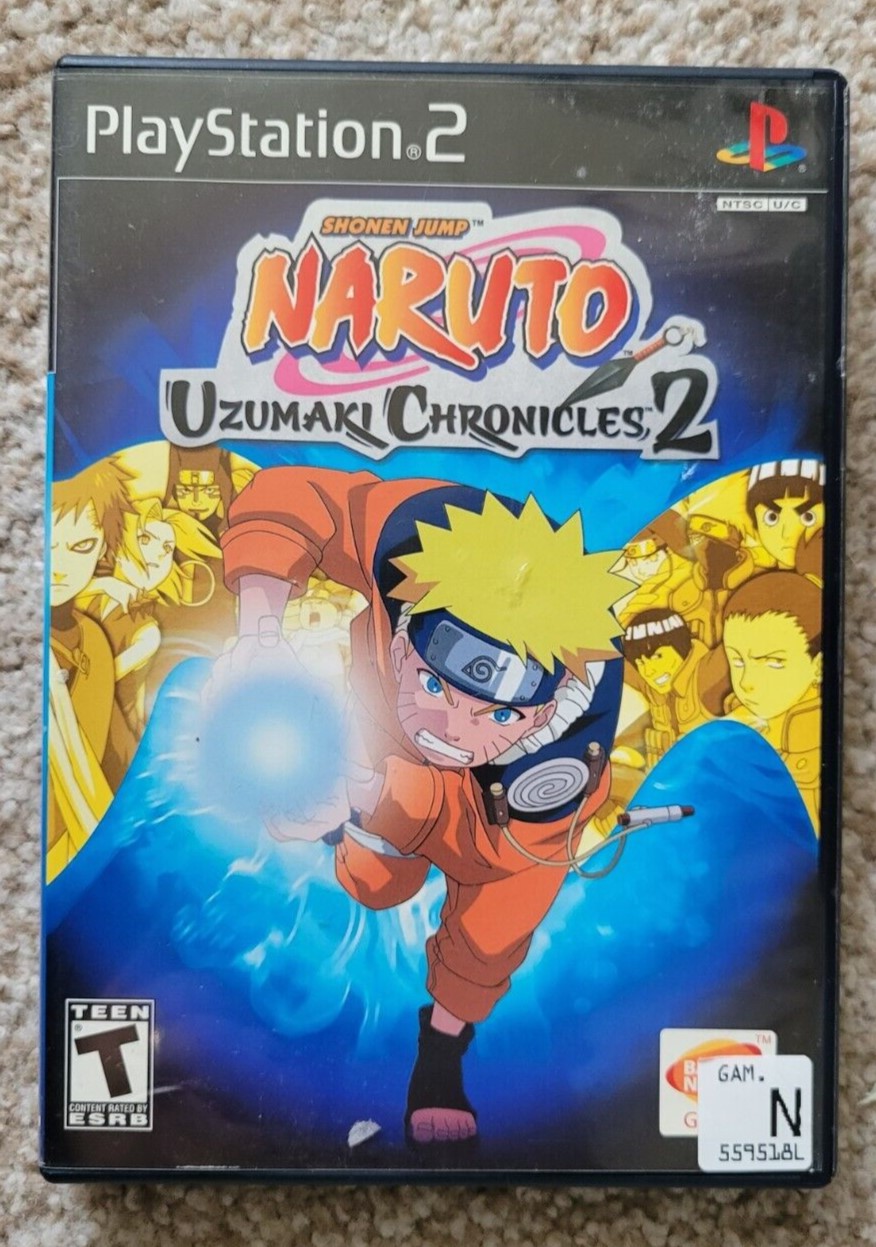 Playstation 2 Ps2 Naruto Uzumaki Chronicles
