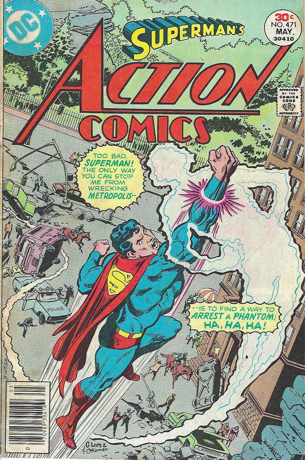 Action Comics #471 G/Vg First Apperance of Foara