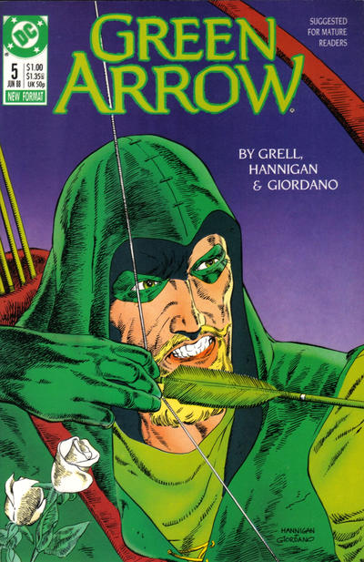 Green Arrow #5 (1988)-Fine (5.5 – 7)