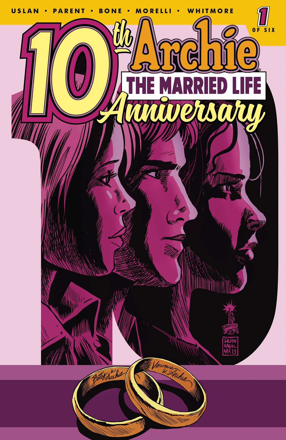 Archie Married Life 10 Years Later #1 Cover C Francavilla
