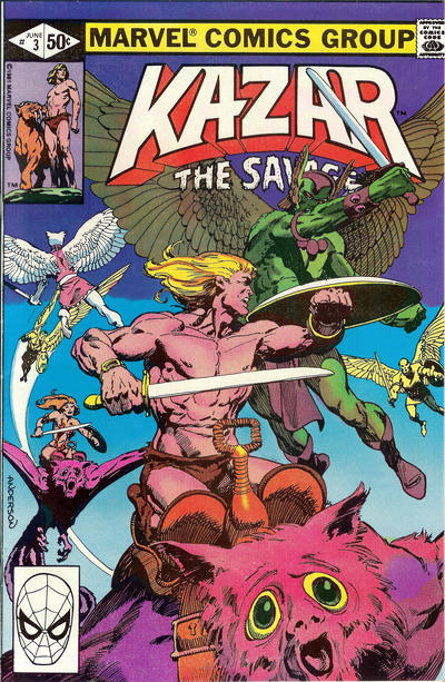 Ka-Zar The Savage #3 [Direct] - Fn+