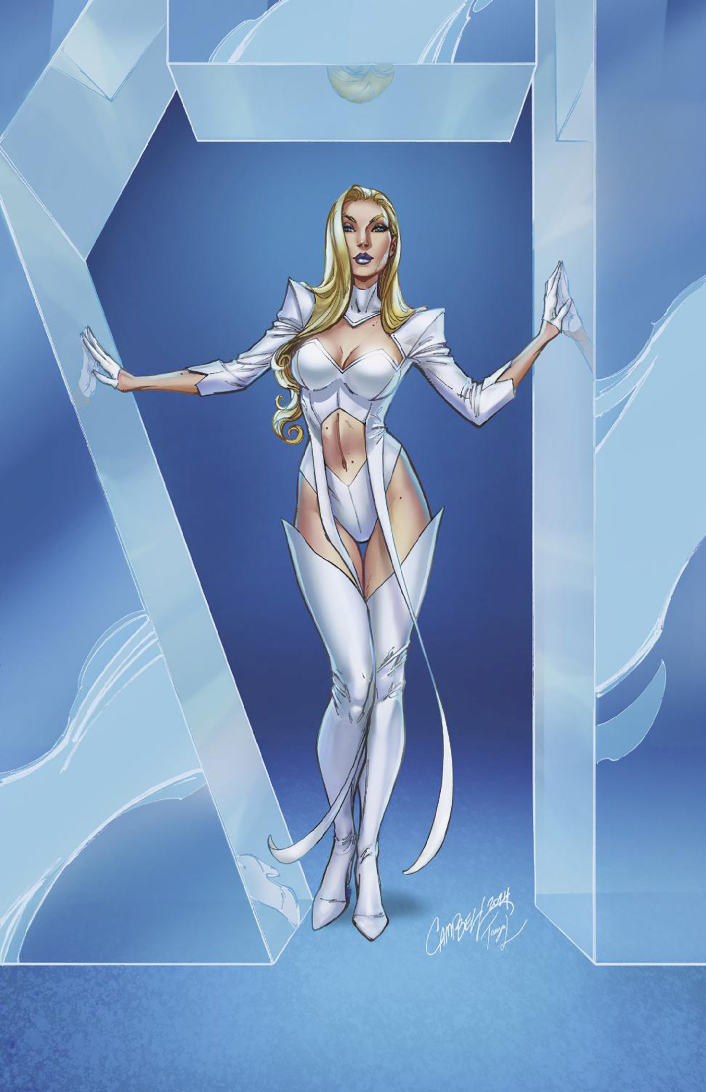 X-Men #4 J. Scott Campbell Emma Frost Virgin Variant 1 for 100 Incentive