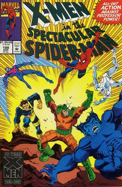 The Spectacular Spider-Man #198 [Direct]-Fine (5.5 – 7)