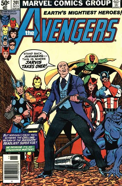 The Avengers #201 [Newsstand] - Vf 8.0