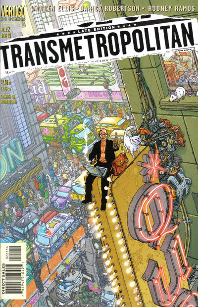 Transmetropolitan #22-Near Mint (9.2 - 9.8)