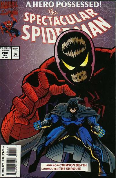 The Spectacular Spider-Man #208 [Direct Edition]-Very Good (3.5 – 5)