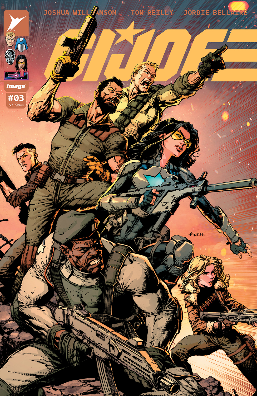 GI Joe #3 Cover B David Finch & Adriano Lucas Variant