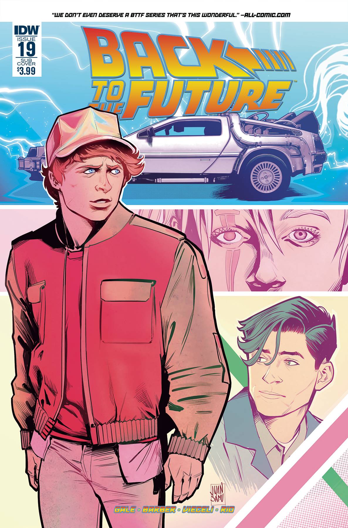 Back To the Future #19 Subscription Variant
