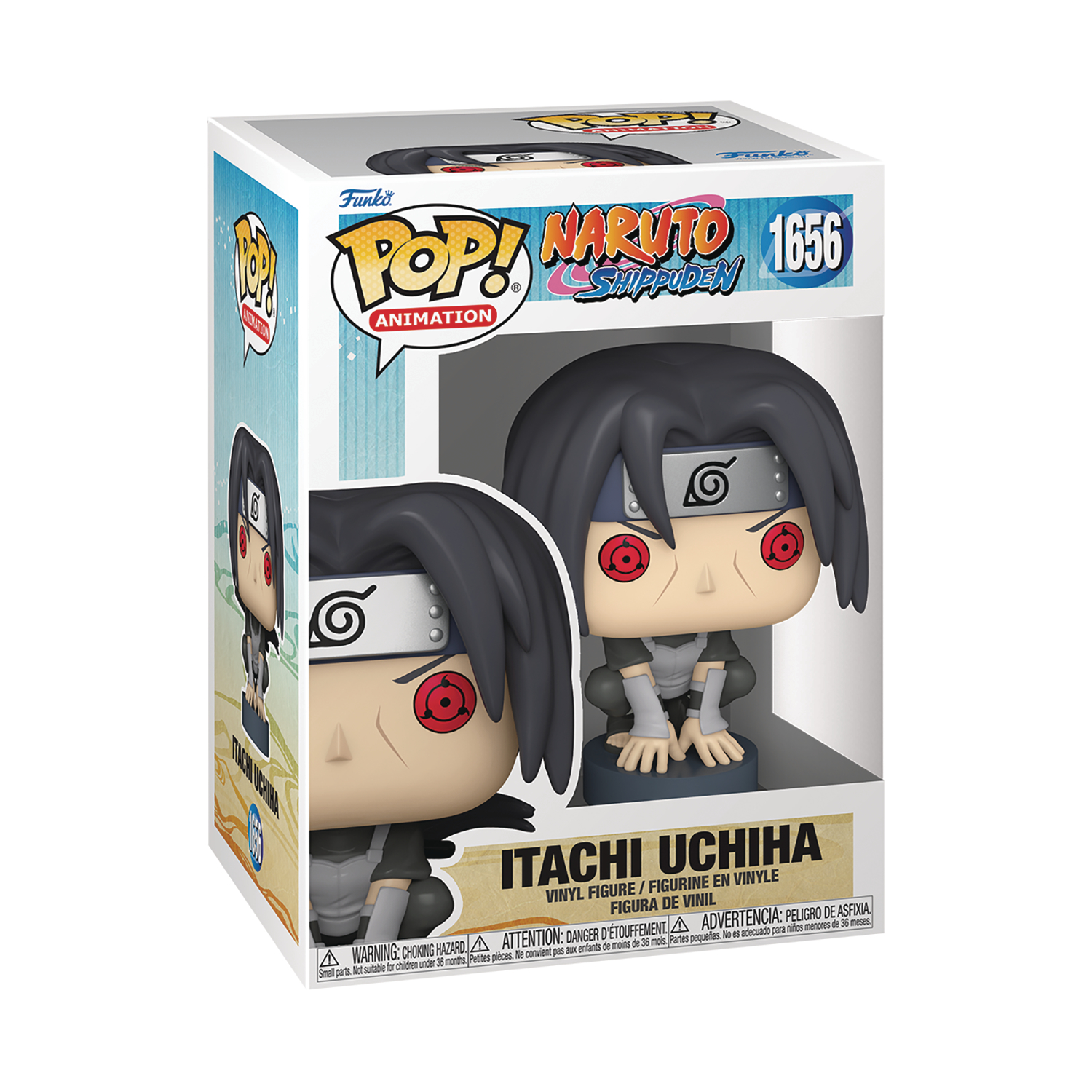 Pop Animation Naruto Itachi Young Vinyl Figure