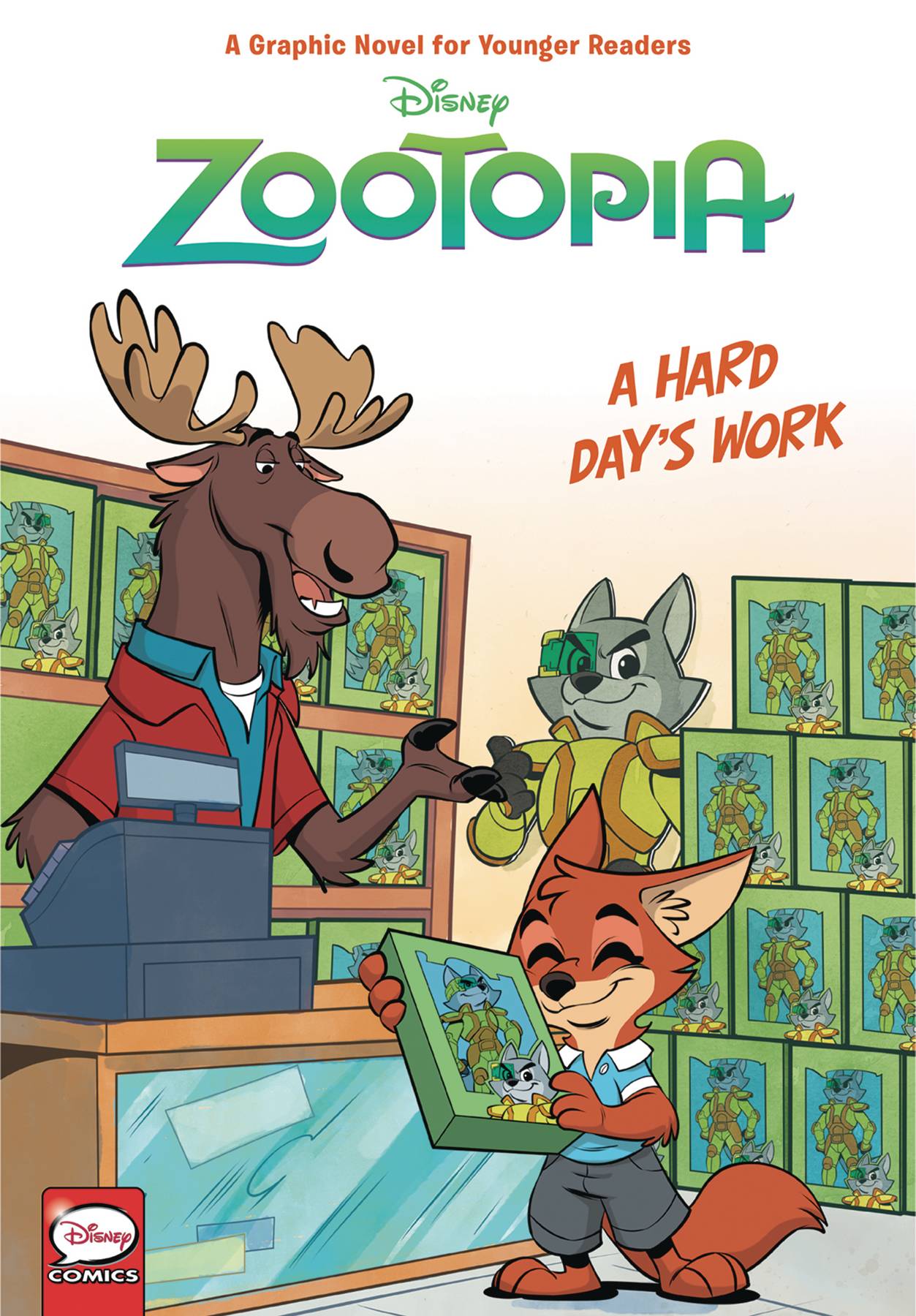 Disney Zootopia Hardcover Hard Days Work (Younger Readers)