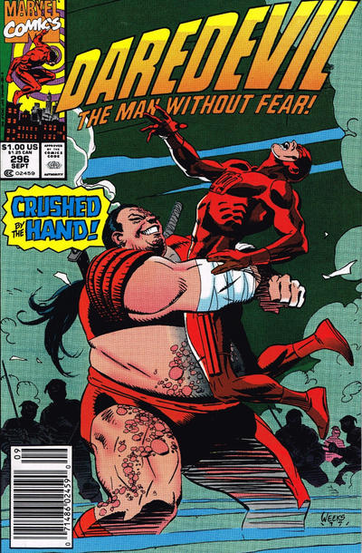 Daredevil #296 [Newsstand]-Good (1.8 – 3)