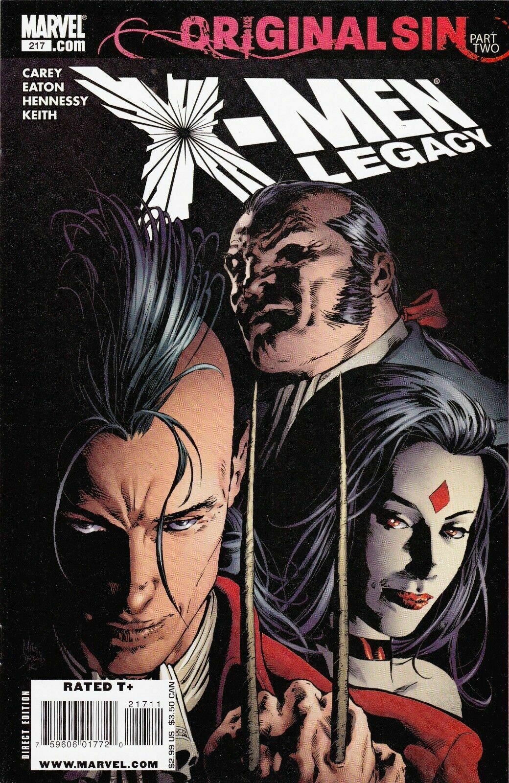X-Men Legacy #217 (2008) (1991)