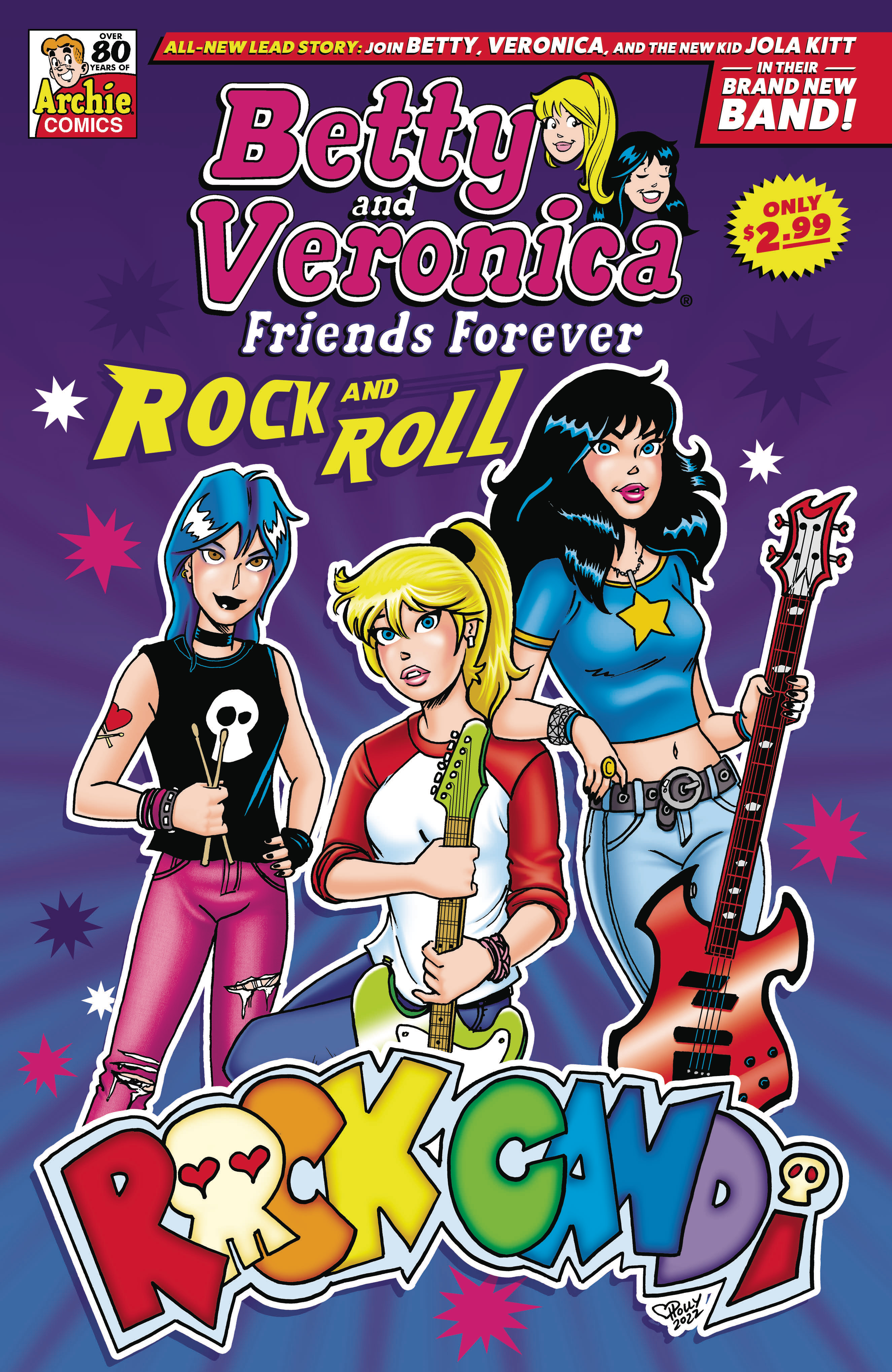 Betty & Veronica Friends Forever Rock N Roll #1