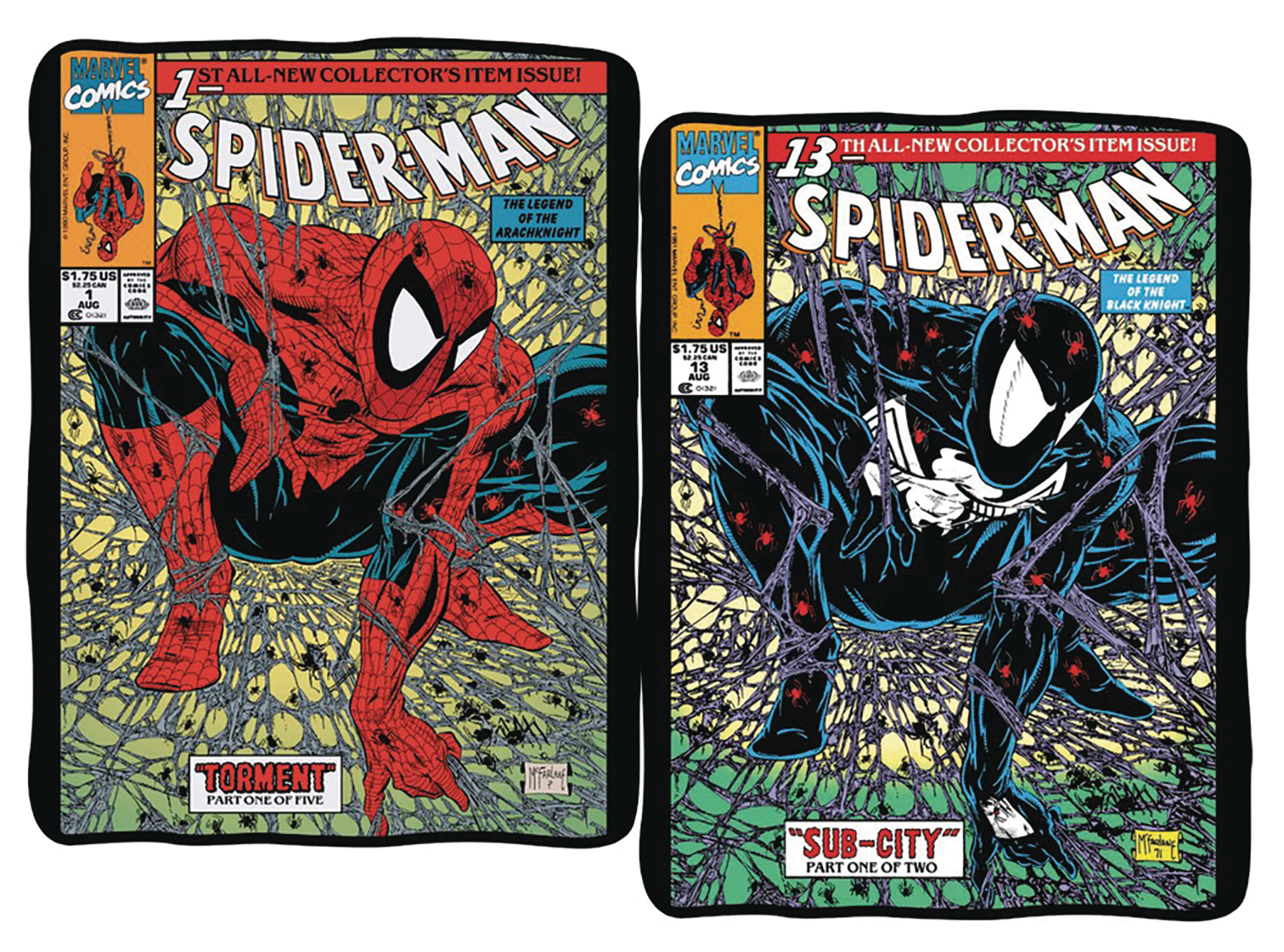 San Diego ComicCon 2024 Spider-Man #1 Double Sided Fleece Blanket