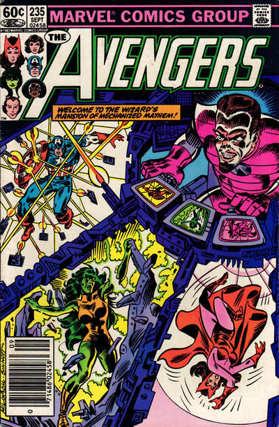 The Avengers #235 [Newsstand]- Fine 