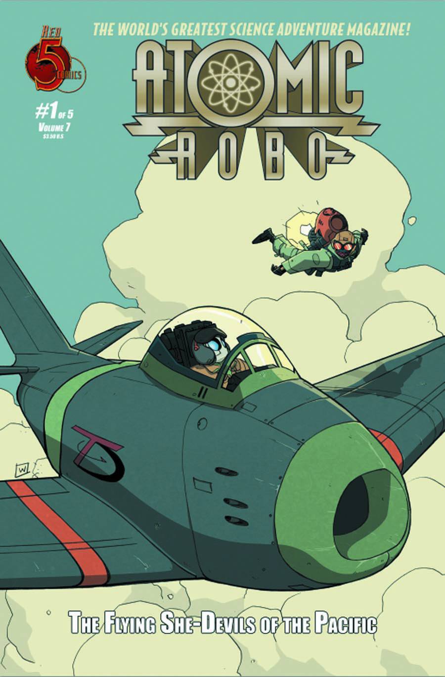Atomic Robo Flying She Devils of the Pacific #1