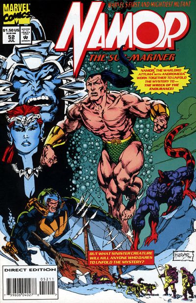 Namor, The Sub-Mariner #52-Very Fine
