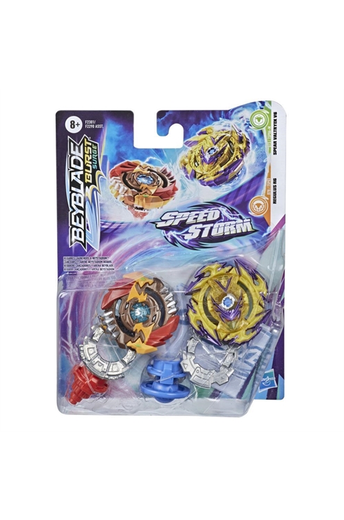 Beyblade Burst Surge Speed Storm Regulus R6 / Spear Valtryek V6