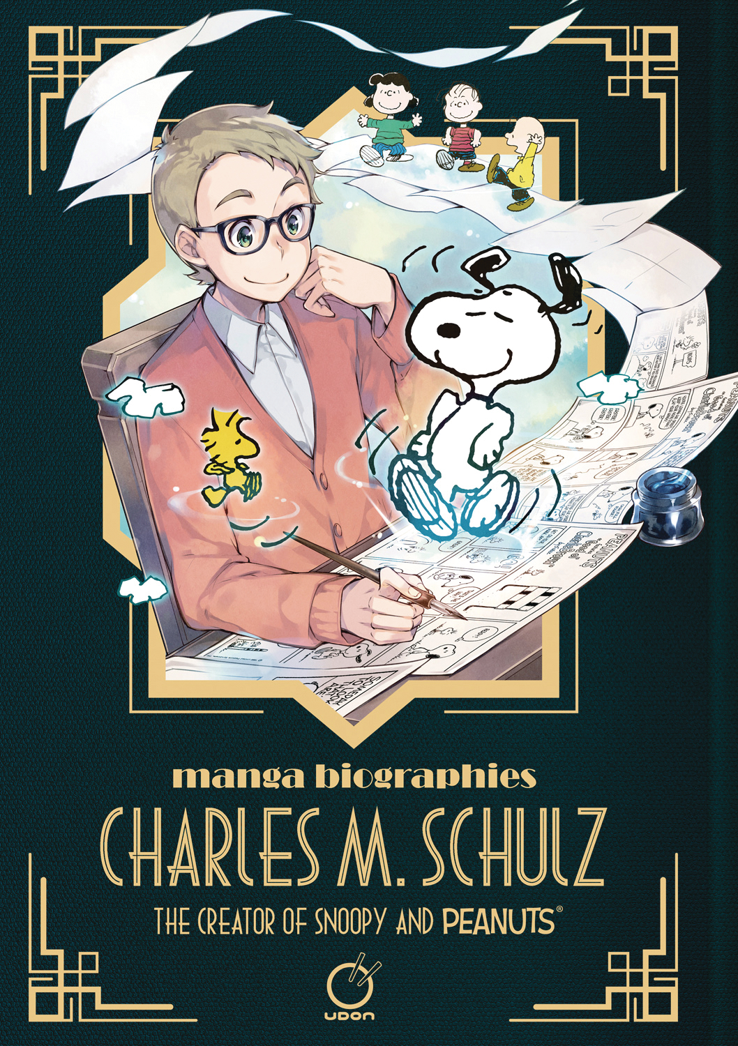 Manga Biographies Charles Schulz Creator Snoopy & Peanuts Graphic Novel